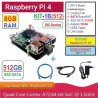 KIT-1B(512)  Raspberry Pi 4 (8GB RAM) KIT SATA NGFF SSD 512GB - Complete SET SIAP PAKAI